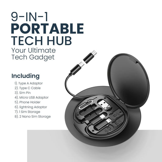 Multi-Function Mobile Phone Data Cable